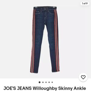 Joes jeans Willoughby skinny ankle jeans sz 26